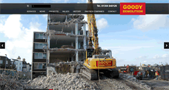 Desktop Screenshot of goodydemolition.co.uk