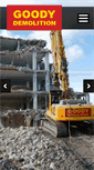 Mobile Screenshot of goodydemolition.co.uk